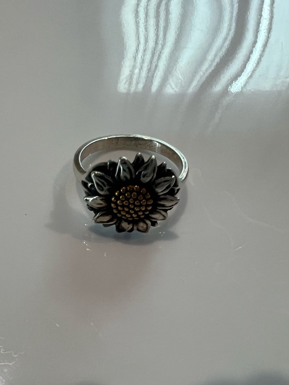 James Avery Sunflower Ring, Size 8